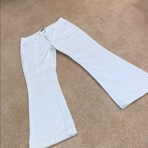 White House Black Market White Jeans